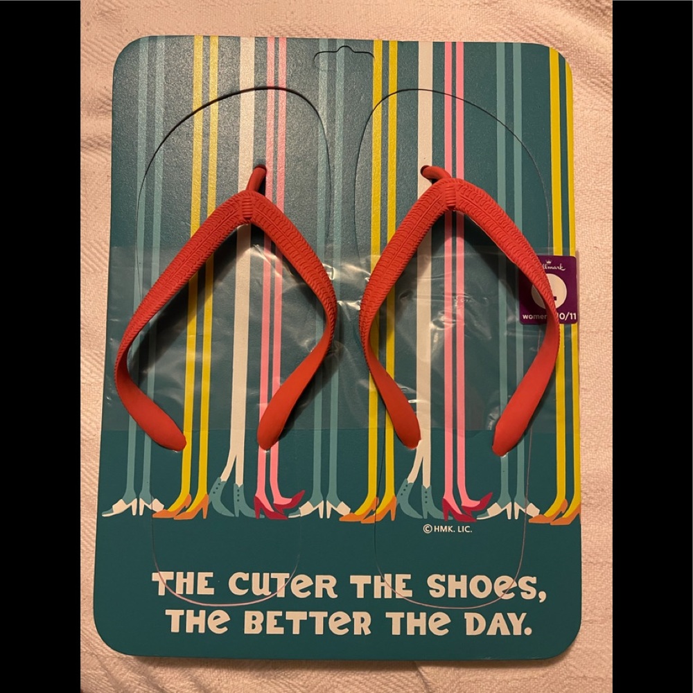 Hallmark Sandals in Card